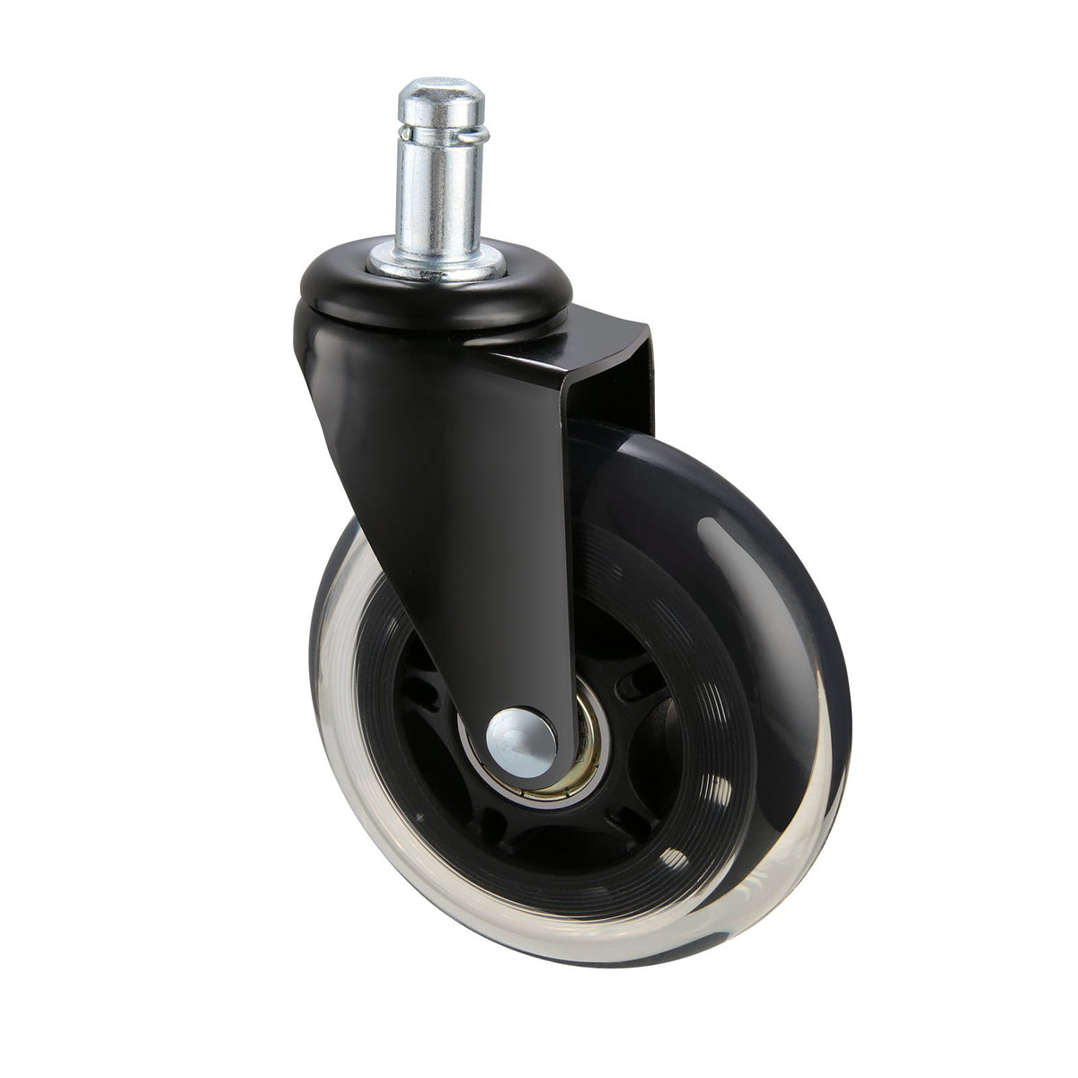 Office Chair Wheels, Set of 5, 76.2 mm Caster Wheels Replacement