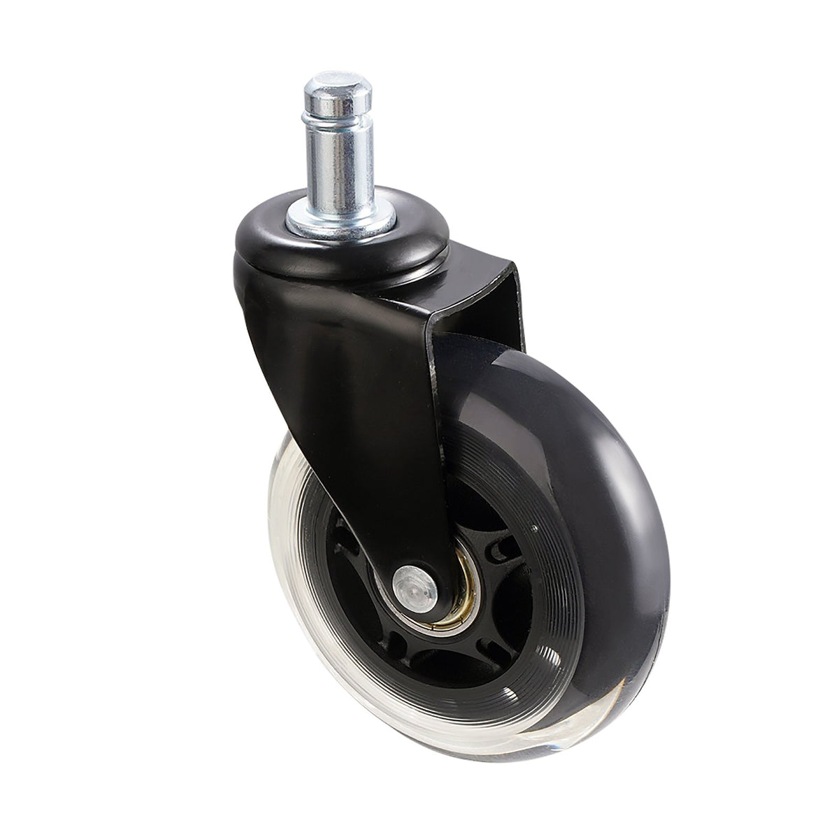 Office Chair Wheels, Set of 5, 76.2 mm Caster Wheels Replacement