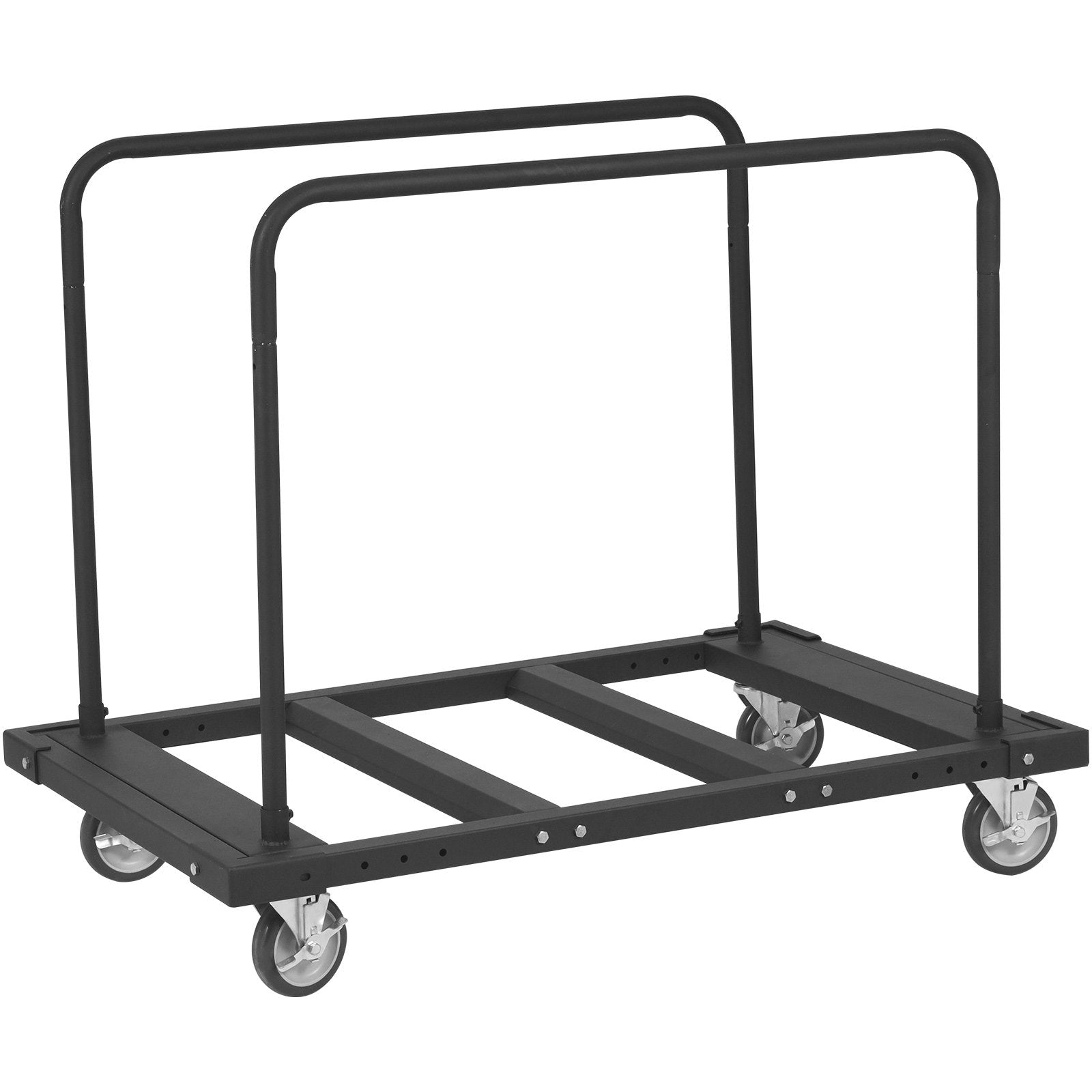 Drywall Cart, 1800 LBS Panel Dolly Cart with 45.28" x 29.13" Deck and 5" Swivel Wheels, Heavy-Duty Drywall Sheet Cart, Handling Wall Panel, Sheetrock, Lumber, for Garage, Home, Warehouse