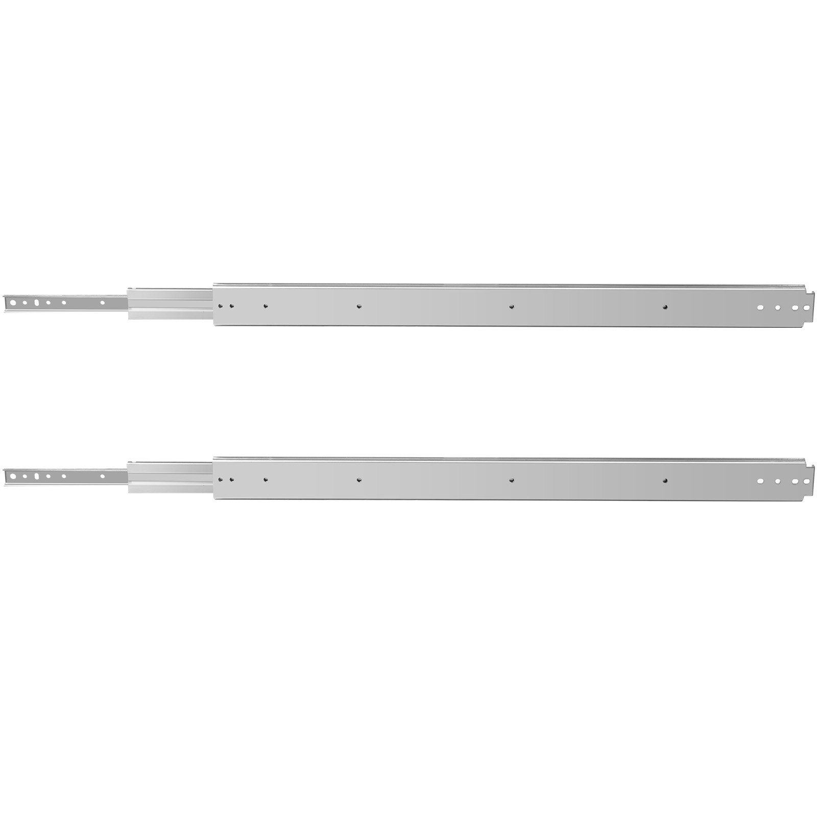 Drawer Slide Soft Close Drawer 1Pair 52" Ball Bearing Full Extension 500lb