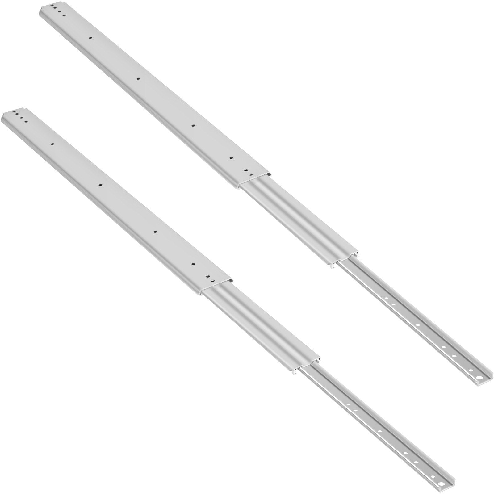 Drawer Slide Soft Close Drawer 1Pair 52" Ball Bearing Full Extension 500lb