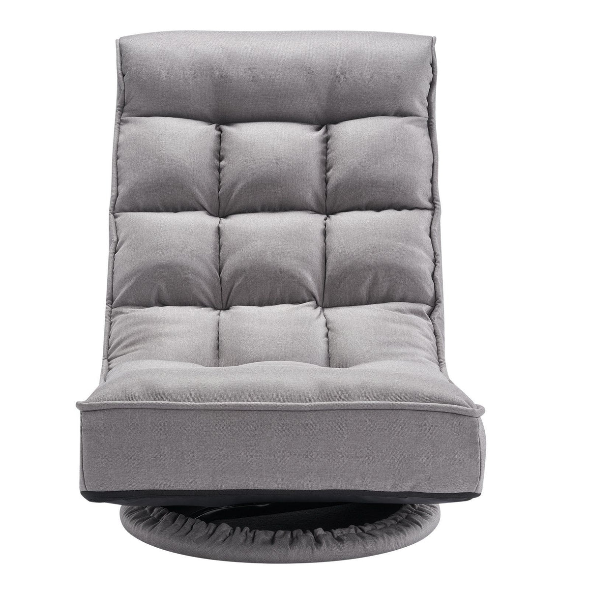 Swivel Floor Gaming Chair, Gray