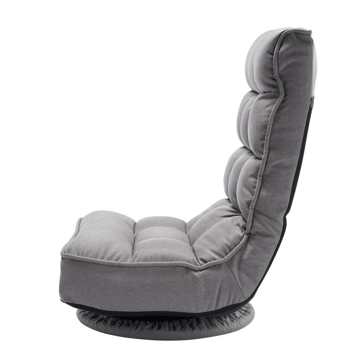 Swivel Floor Gaming Chair, Gray