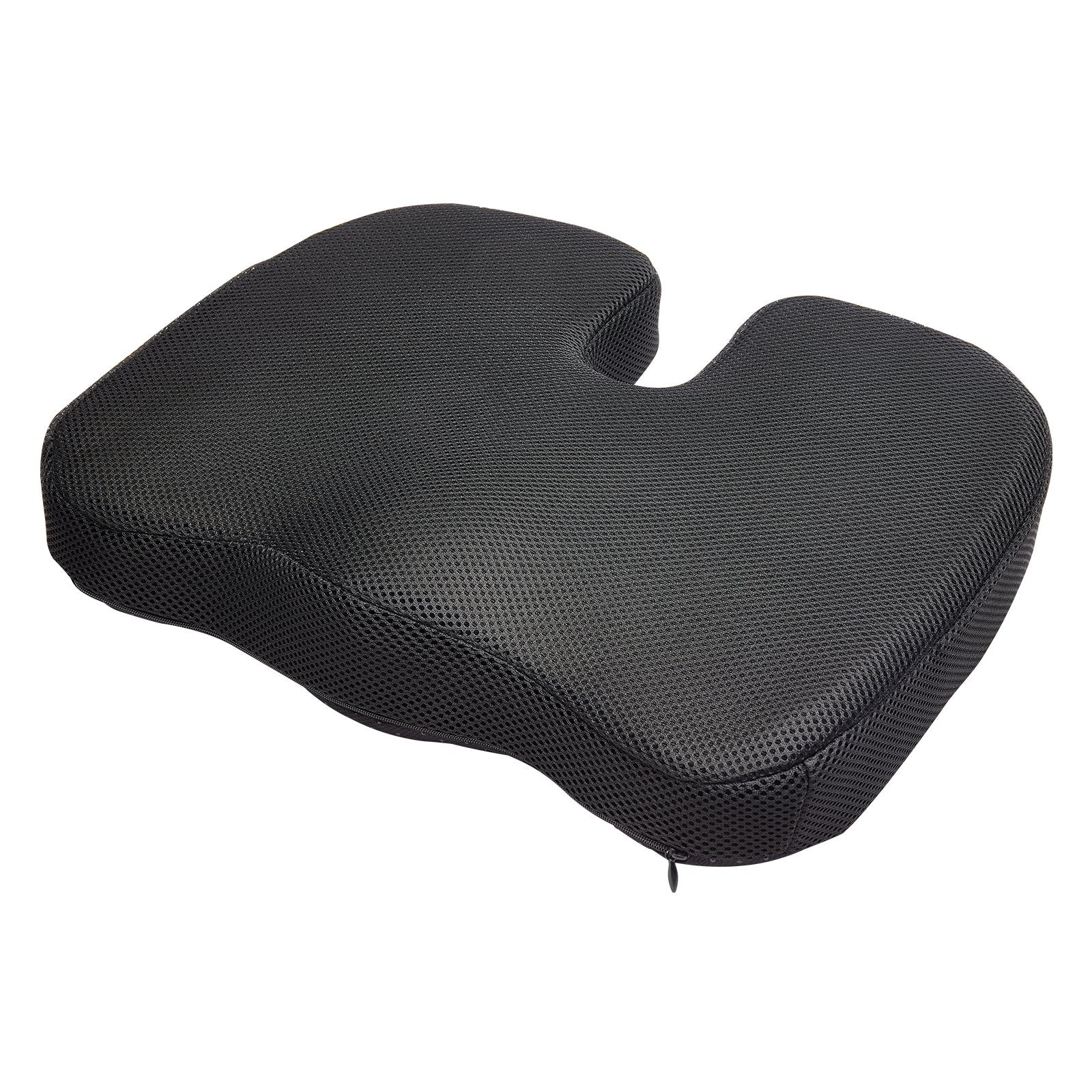 Seat Cushion, Cooling Gel + Memory Foam Seat Cushion, Pressure-Relief Wheelchair Seat Pad with U-Shaped Cutout & Removable Cover, Lightweight and Portable for Travel, Car, Office, Airplane