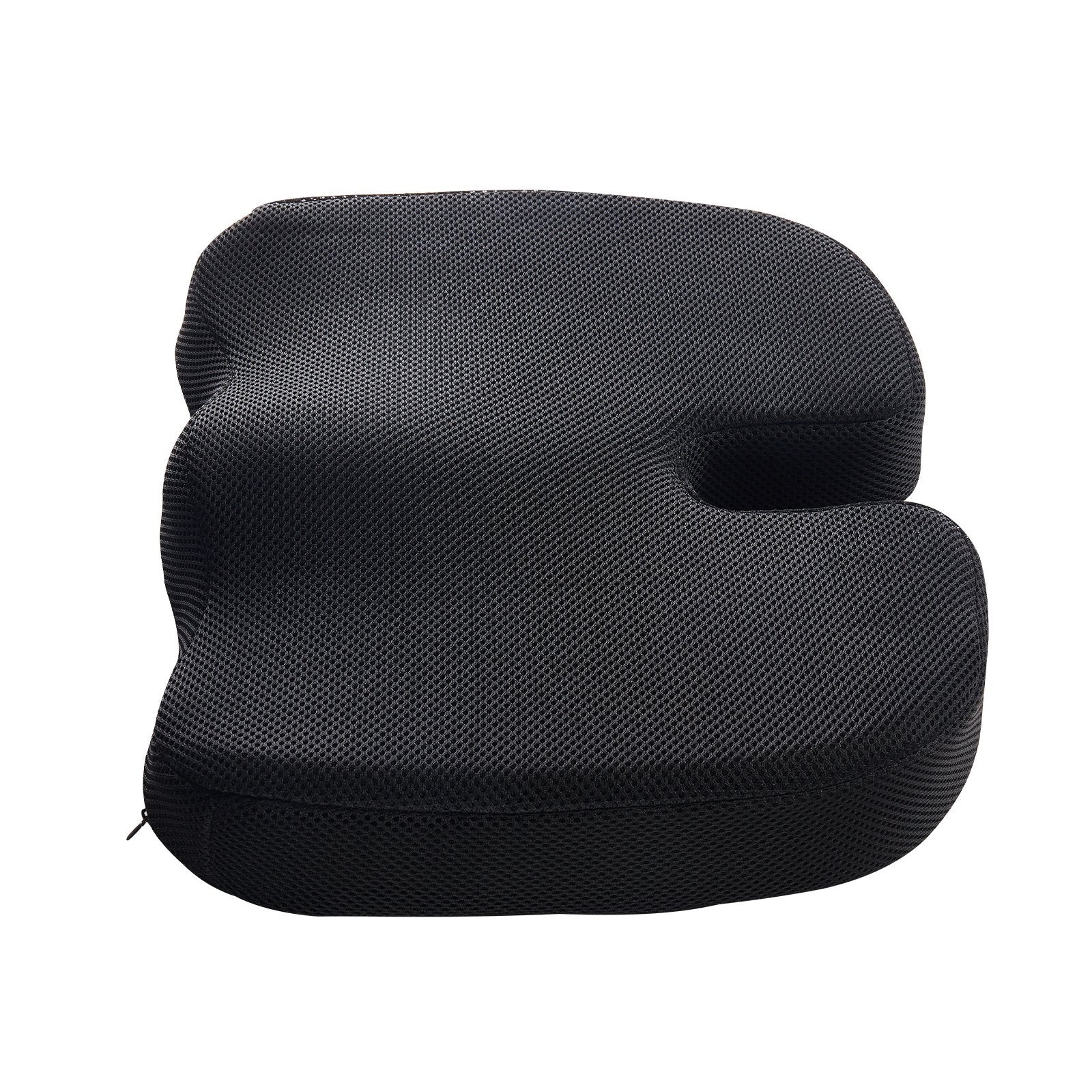 Seat Cushion, Cooling Gel + Memory Foam Seat Cushion, Pressure-Relief Wheelchair Seat Pad with U-Shaped Cutout & Removable Cover, Lightweight and Portable for Travel, Car, Office, Airplane