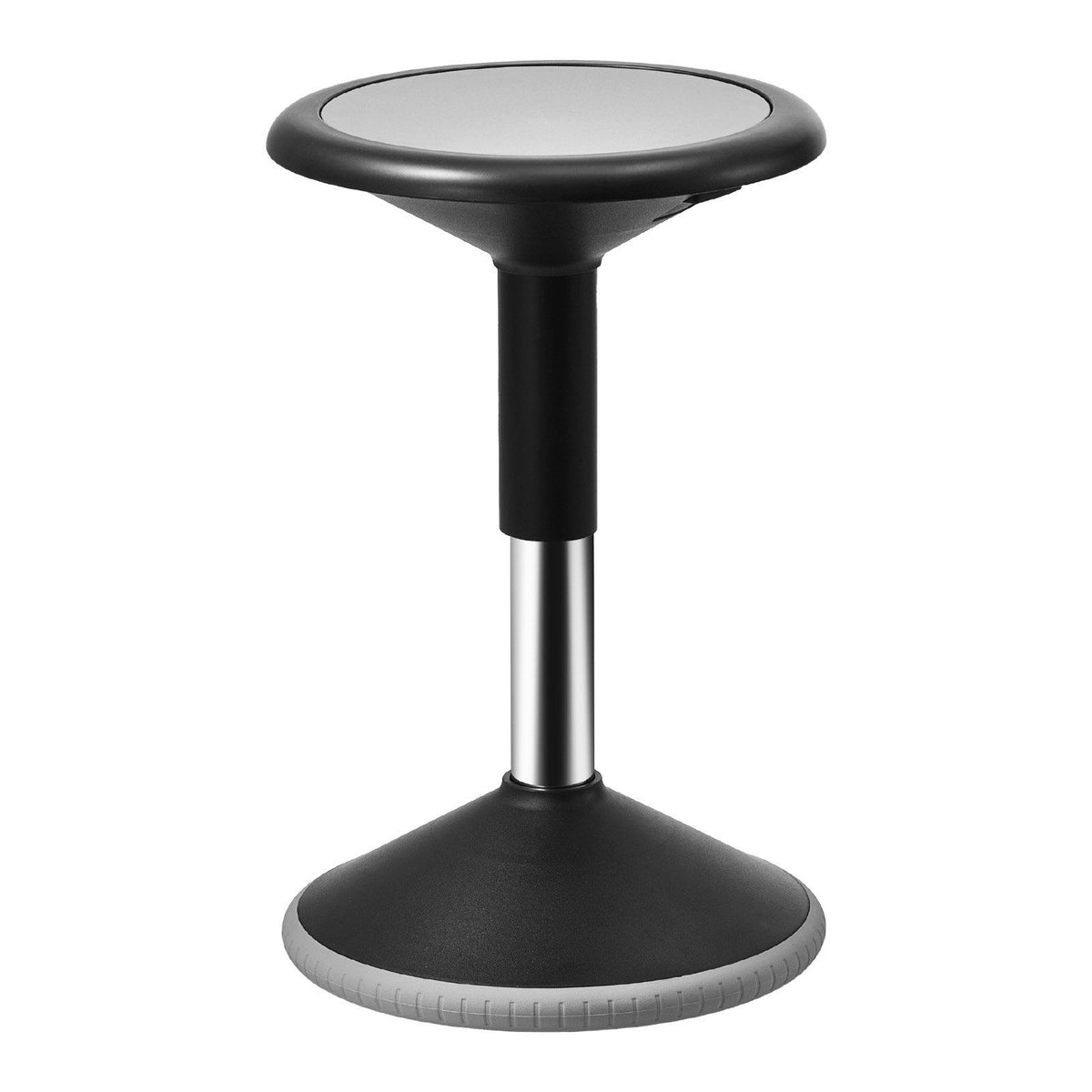Wobble Chair, Height-Adjustable (15.7-21.7") Active Chair, Black