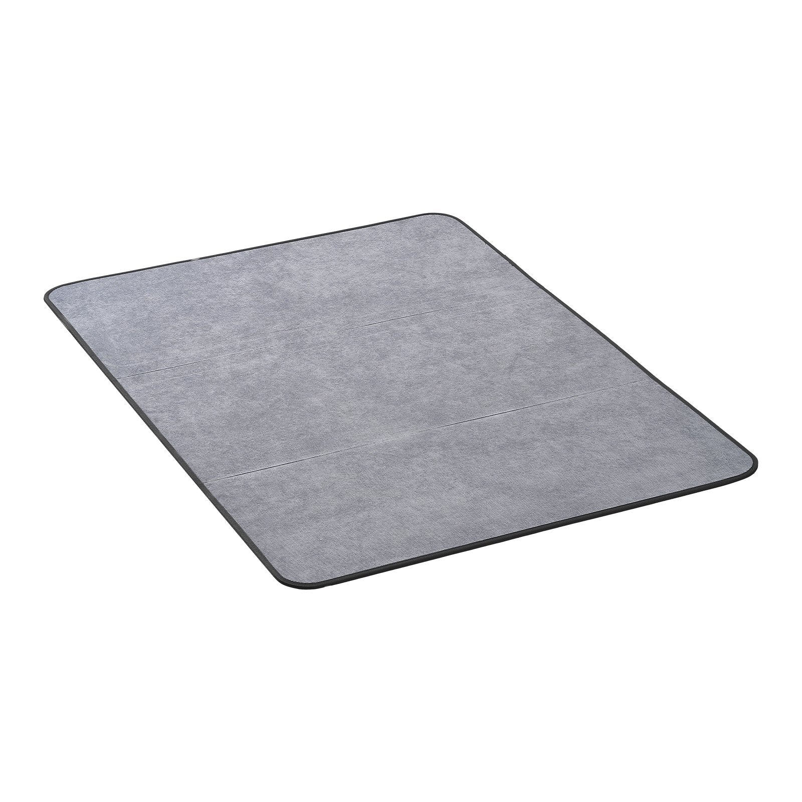Chair Mat, 915 x 1225 mm Office Chair Mat for Hard Floors, Floor Protector for Rolling Chairs, Corduroy Surface, Non-Slip & Easy to Clean, Smooth Glide Under Desk Rug for Home Office (Grey)