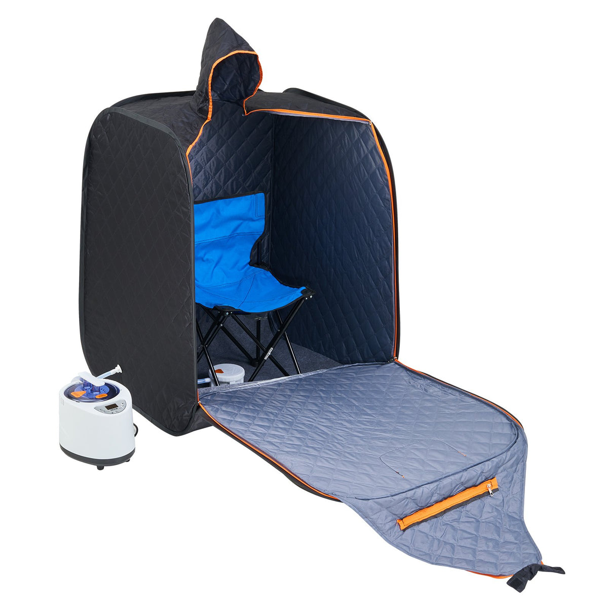 Portable Steam Sauna Tent 1000W Personal Spa Loss Weight Detox Therapy, 800x800x1000 mm