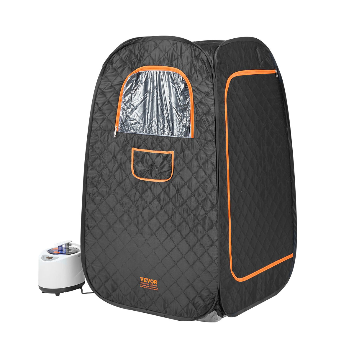 1000W Personal Steam Sauna Tent Loss Weight Detox Therapy Spa Compact, 800 x 800 x 1330 mm