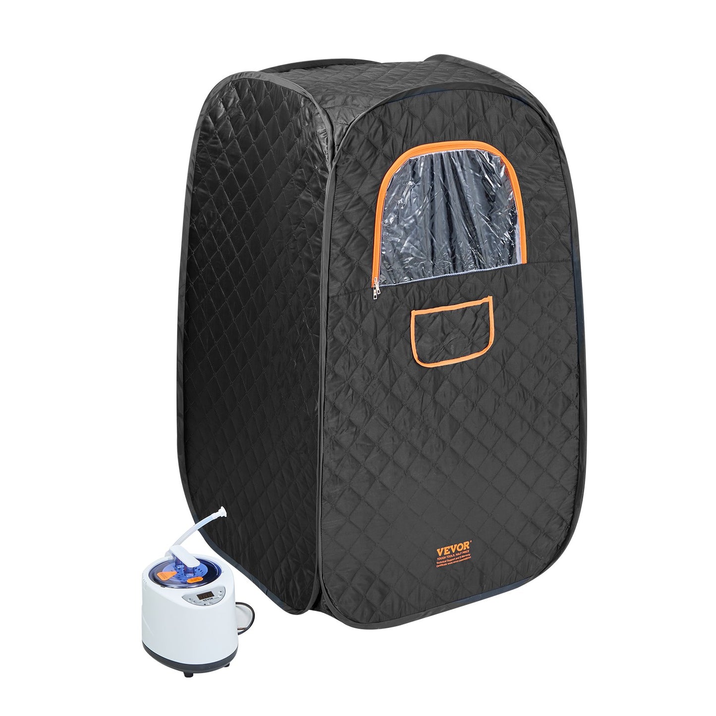 1000W Personal Steam Sauna Tent Loss Weight Detox Therapy Spa Compact, 800 x 800 x 1330 mm