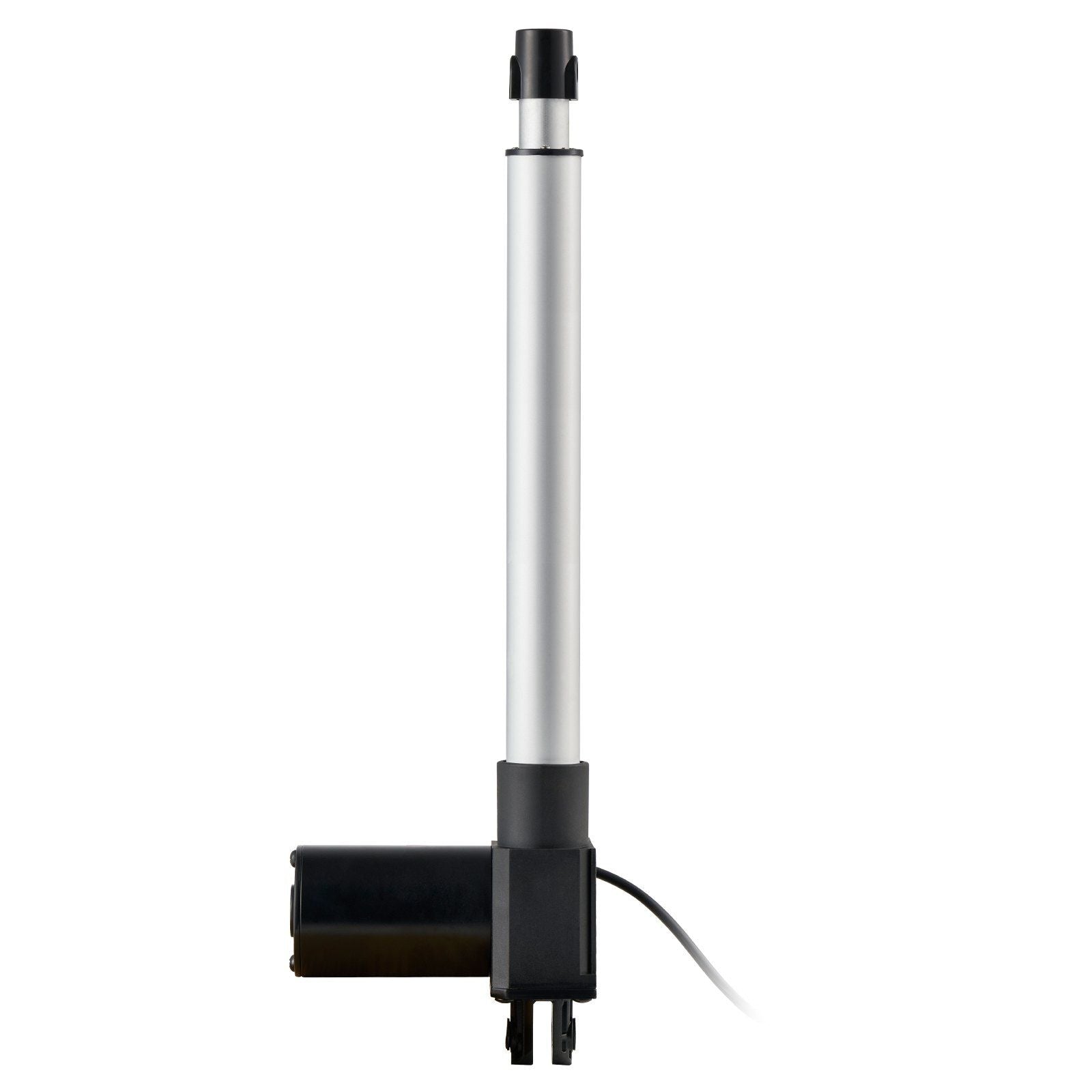 Linear Actuator 12V, 12 Inch Heavy Duty 1320lbs/6000N Linear Actuator, 0.19"/s Linear Motion Actuator with Mounting Bracket & IP44 Protection for Electric Door Industrial Machinery Vessels Cargo